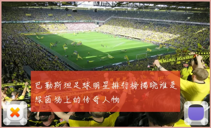 巴勒斯坦足球明星排行榜揭晓谁是绿茵场上的传奇人物