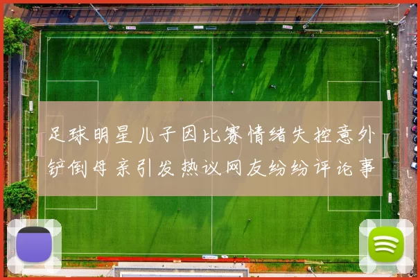 足球明星儿子因比赛情绪失控意外铲倒母亲引发热议网友纷纷评论事件背后真相